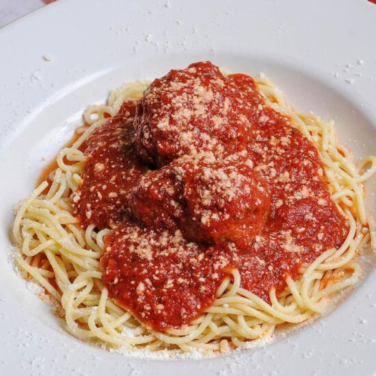 Spaghetti & Meatballs with Marinara Sauce